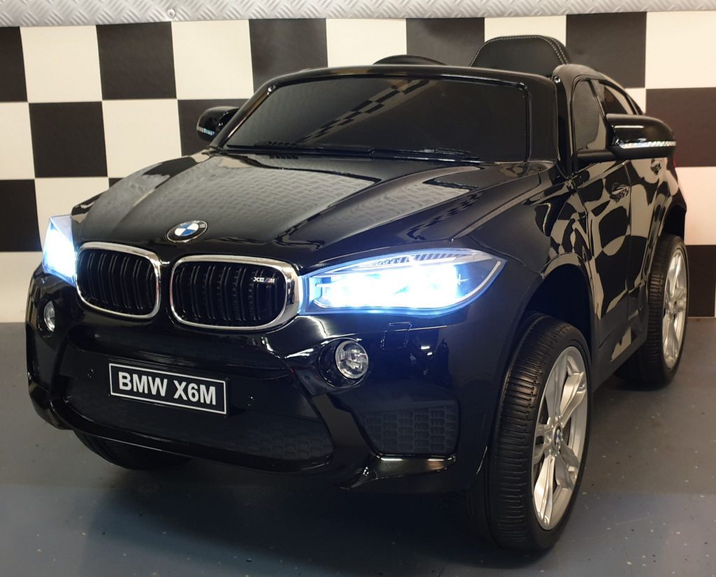 Inzichtelijk toeter terrorist BMW X6 M | ZWART | 12V | 2.4G RC - Kids-Accu Cars
